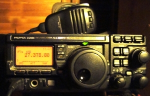 Survivalist Prepper Communications HF SSB Ham Radio Modified for CB Freeband